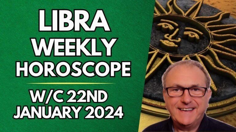 Weekly astrology for Libra starting from January 22, 2024. Stay tuned for insights into your upcoming week!