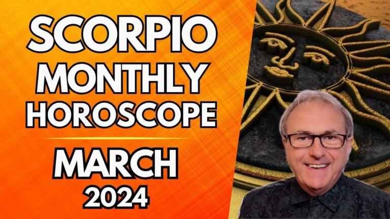 March 2024 Scorpio Horoscope – Time to Get Real about Enjoying Yourself!