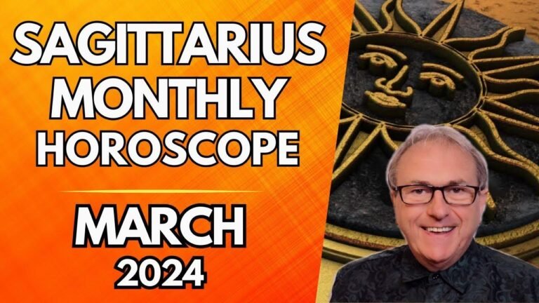 March 2024 brings a supercharged start for Sagittarius with the Spring Equinox energizing you! Get ready for a powerful boost!