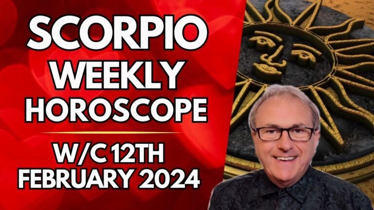 Weekly Scorpio Horoscope: Astrology forecast for the week of February 12th, 2024