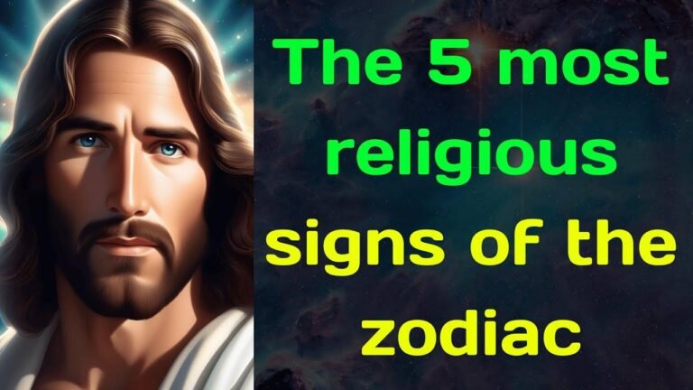 The Zodiac’s Top 5 Most Religious Signs, Whose Faith Conquers All Challenges