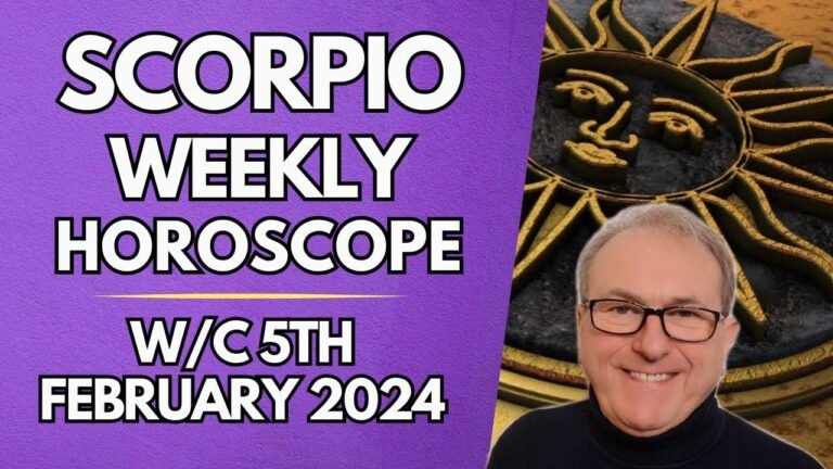 Weekly Astrology for Scorpio from February 5th, 2024. Get insights into your horoscope for the week ahead.