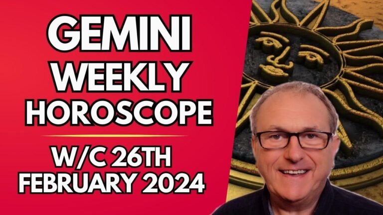 Gemini Weekly Horoscope: Astrology Forecast for 26th February 2024