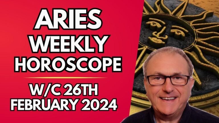 Aries Weekly Horoscope – Astrology for February 19th, 2024. Get insights into your week ahead!