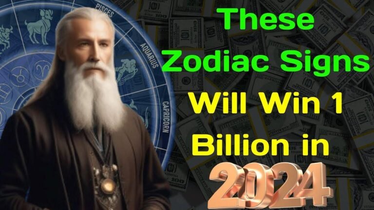 Nostradamus predicted which zodiac signs will win $1 billion in 2024.