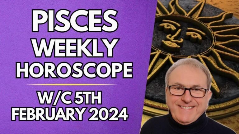 Weekly Pisces Horoscope: Get insights into your astrology from 5th February 2024.
