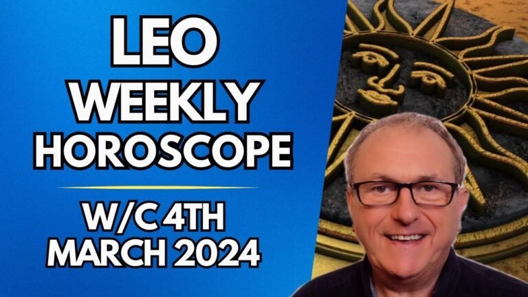 Leo’s weekly astrology forecast starting from March 4th, 2024. Get insights into what the stars have in store for you!