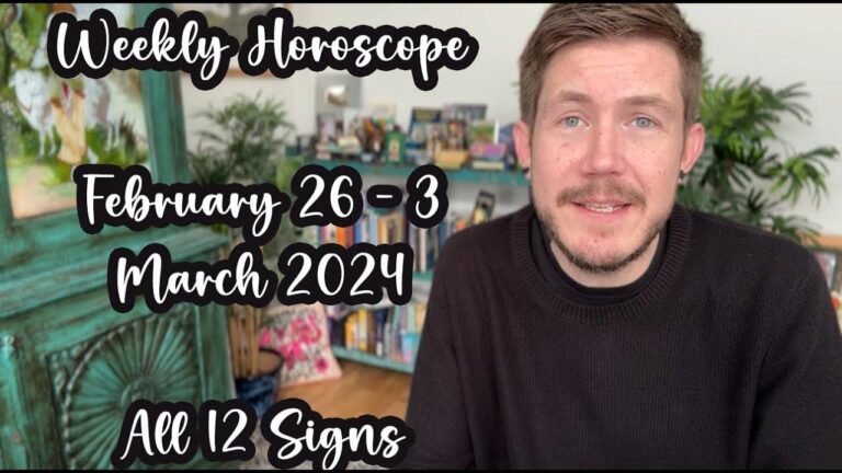 Check out your weekly horoscope from February 26 to March 3, 2024 with Gregory Scott and discover what the stars have in store for you!