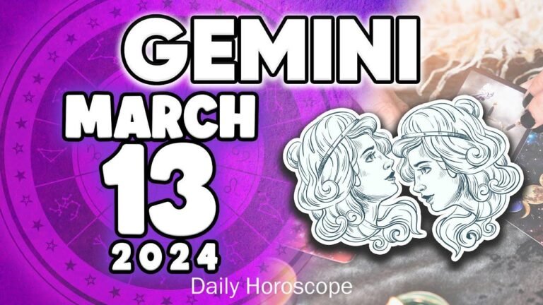 Get ready to hit the jackpot 💰 You’re going to be successful 💵 Horoscope for today, March 13 2024 ♊ #horoscope #tarot #zodiac
