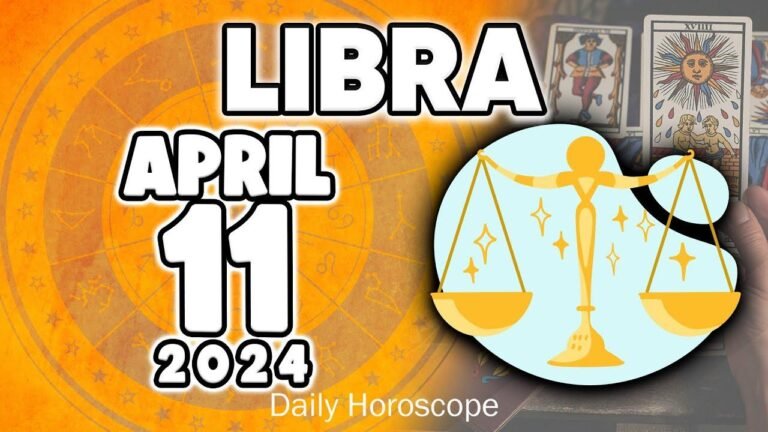 Libra Forecast Apr 11, 2024: Cash Flows Your Way! #LibraHoroscope #DailyMoneyTrends #ZodiacInsights